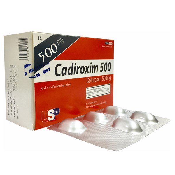 Cadiroxim Cefuroxim 500mg USP (H/30v)