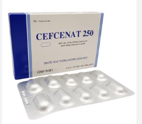 Cefcenat Cefuroxim 250mg Tiền Giang (H/20v)