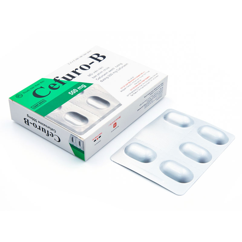 Cefuro B Cefuroxim 500mg Tenamyd (H/10v)