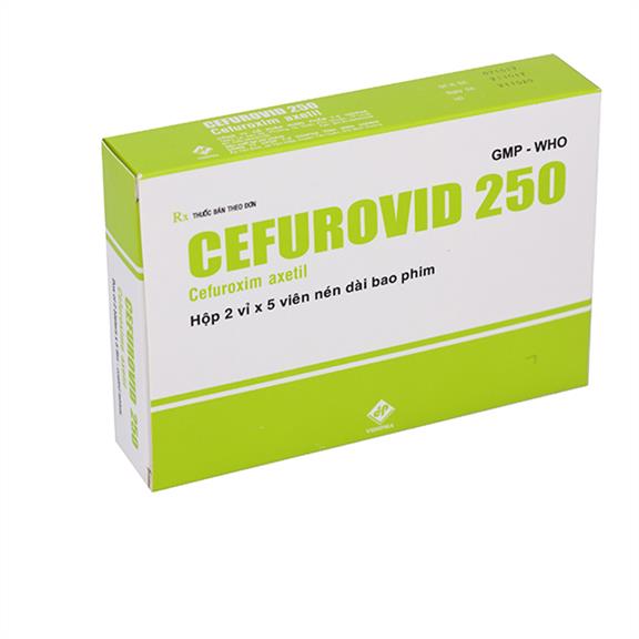  Cefurovid Cefuroxim 250mg Vidipha (H/10v) Date 11/2026