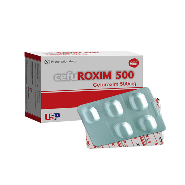 Cefuroxim 500mg USP (H/30v) Date 07/2027