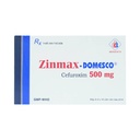 [T04284] Zinmax Cefuroxim 500mg Domesco (H/10v) date 12/2025