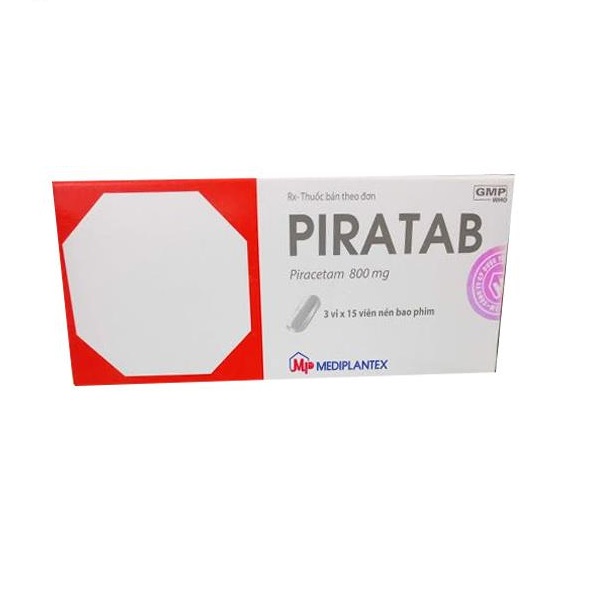Piratab Piracetam 800mg Mediplantex (H/45v)