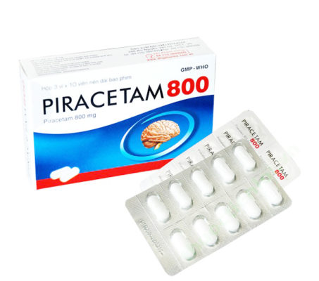 Piracetam 800mg Thái Bình (H/30v)