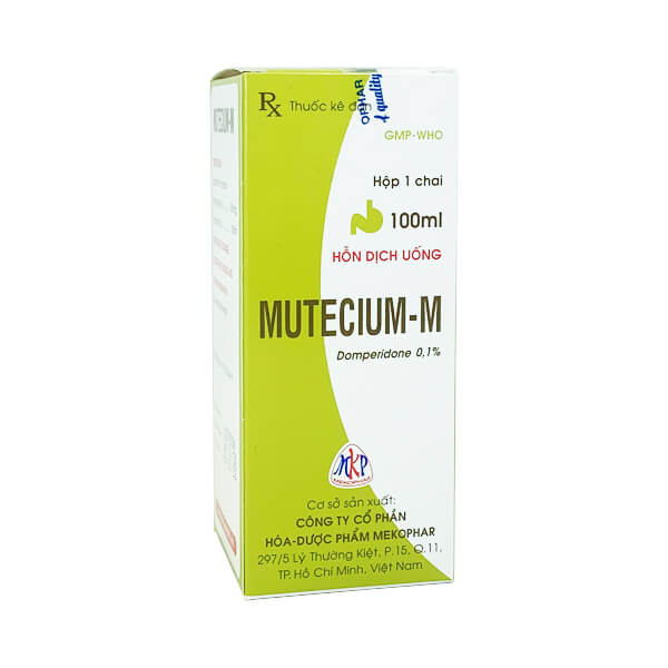 Mutecium M  Mekophar (Lọ/100ml) Date 12/2024