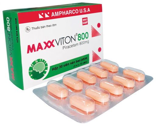 Maxxviton Piracetam 800mg Ampharco (H/100v)