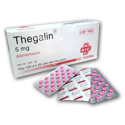 Thegalin Alimemazin 5mg NIC (H/2500v)