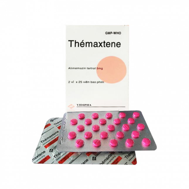 Themaxtene Alimemazin 5mg Vidipha (H/50v)