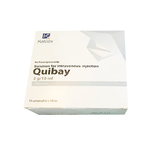 Quibay Piracetam 2g/10ml Thuốc tiêm HBM Slovakia (H/10o)