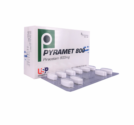 Pyramet Piracetam 800mg USP (H/30v)