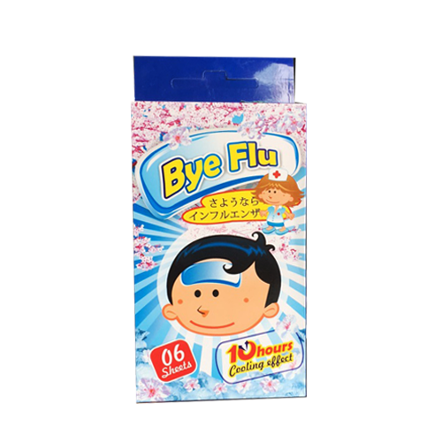 Bye Flu Dán hạ sốt Nhật Bản (H/6miếng)