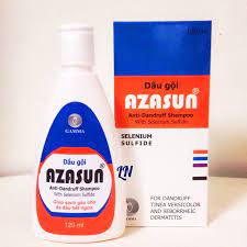 Azasun dầu gội trị gàu Gamma (Lọ/120ml)