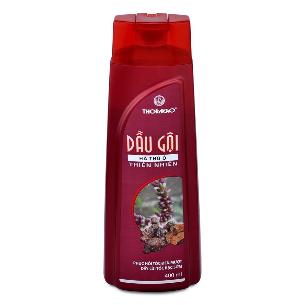 Dầu Gội Hà Thủ Ô Thorakao (Lọ/400ml)