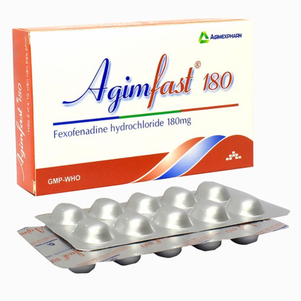 Agimfast Fexofenadin 180mg  Agimexpharm (H/20v)