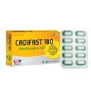 [T04419] Cadifast Fexofenadine 180mg  USP (H/10v)