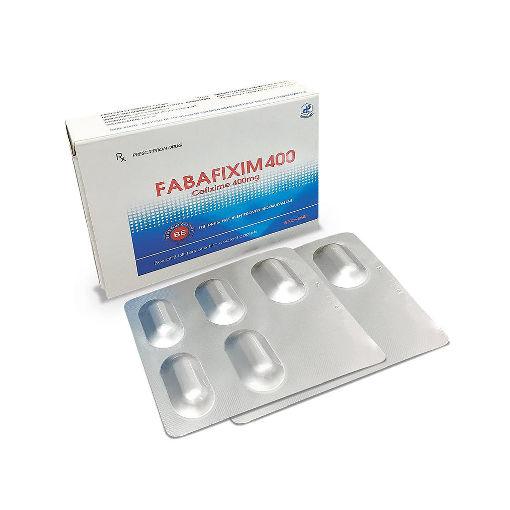 Fabafixim Cefixim 400mg TW1 Pharbaco (H/10v) Date 12/2027