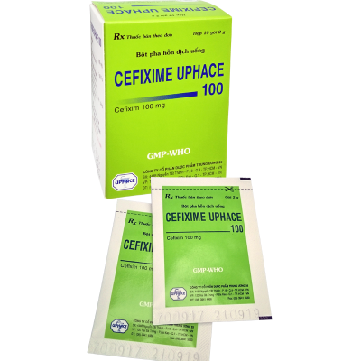 Cefixime 100mg TW25 Uphace (H/10gói/2g)