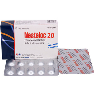Nesteloc Esomeprazole 20mg USP (H/30v) Date 08/2027