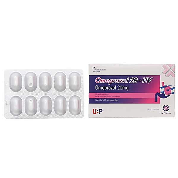 Omeprazol 20mg Hv USP (H/100v)