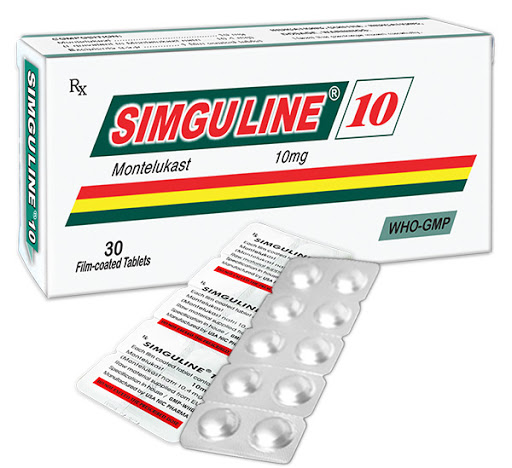 Simguline Montelukast 10mg NIC (H/30v)