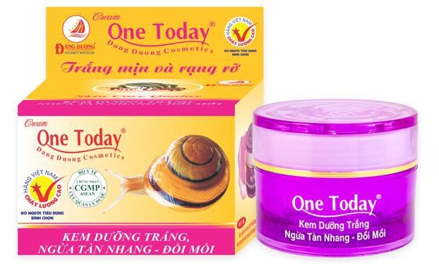 One Today kem dưỡng trắng da ngừa tàn nhang Đăng Dương (Lọ/15g)