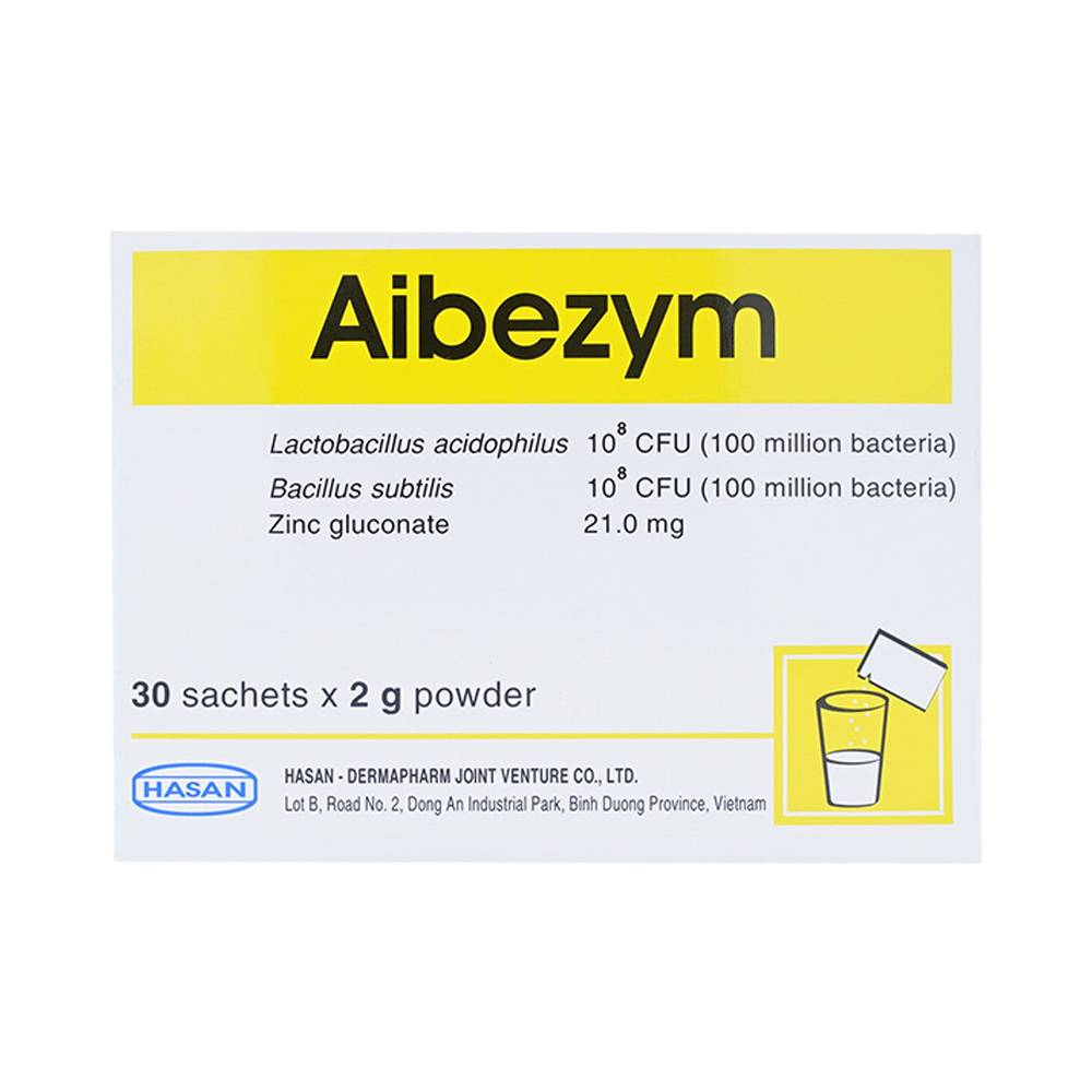 Aibezym men tiêu hóa Hasan (H/30gói)