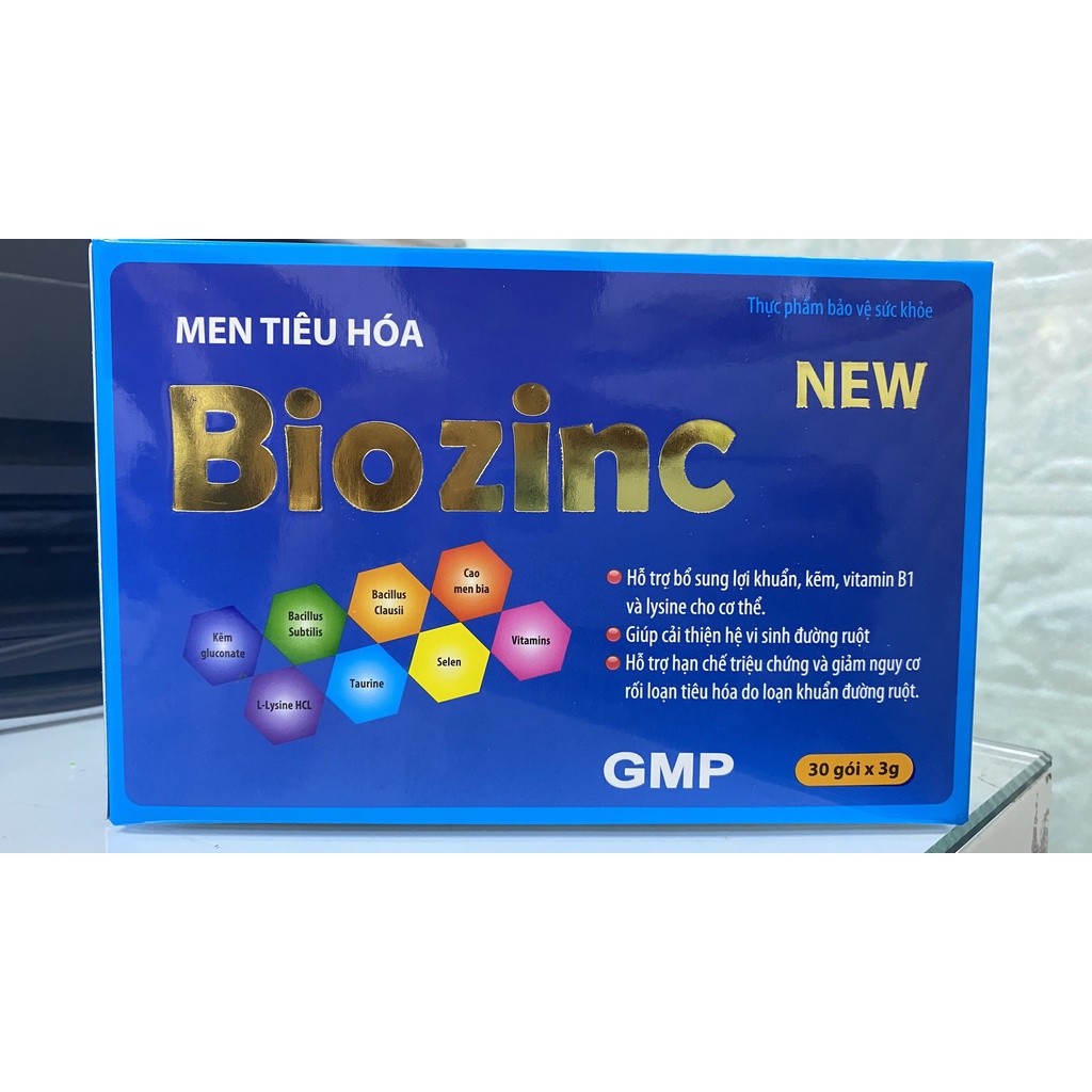 BioZinC new men tiêu hóa Santex (H/30gói/3g)
