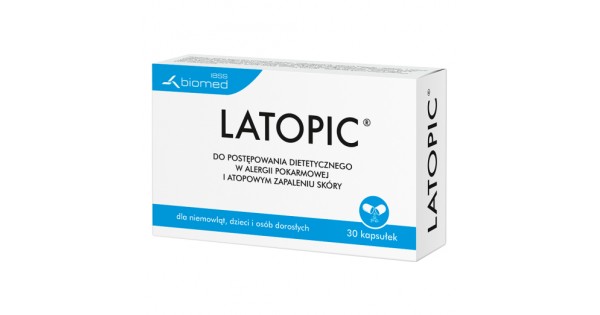 Latopic viên uống men vi sinh Biomed Ba Lan (H/30v)