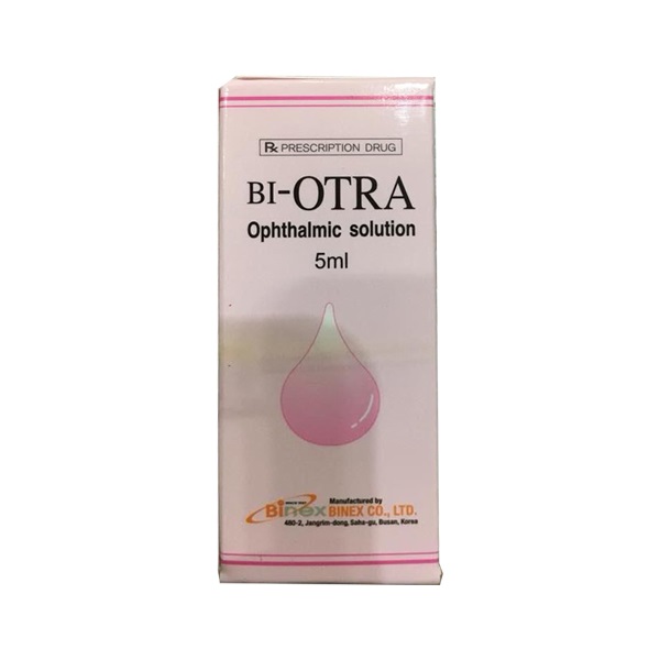 Bi-Otra Ofloxacin 0.3% nhỏ mắt Hàn Quốc (Lọ/5ml )
