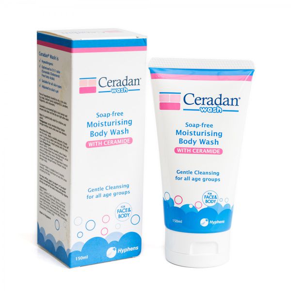 Sữa tắm dưỡng ẩm Ceradan Wash (Lọ/150ml)