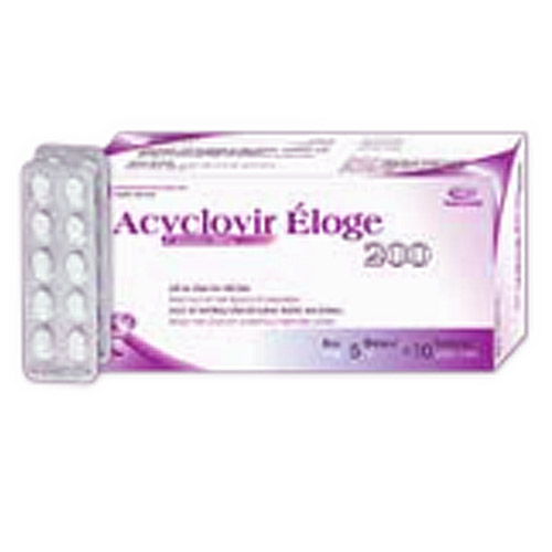 Acyclovir 200mg Eloge (H/100v)