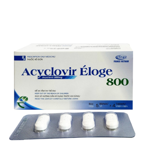 Acyclovir 800mg Eloge (H/20v)