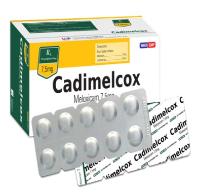 Cadimelcox Meloxicam 7.5mg USP (H/100v)