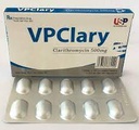 [T04632] VPClary Clarithromycin 500mg USP (H/10v)