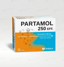 Partamol paracetamol 250mg Stella (H/20 gói) 