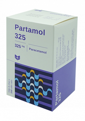 Partamol paracetamol 325mg Stella (Lọ/200v)