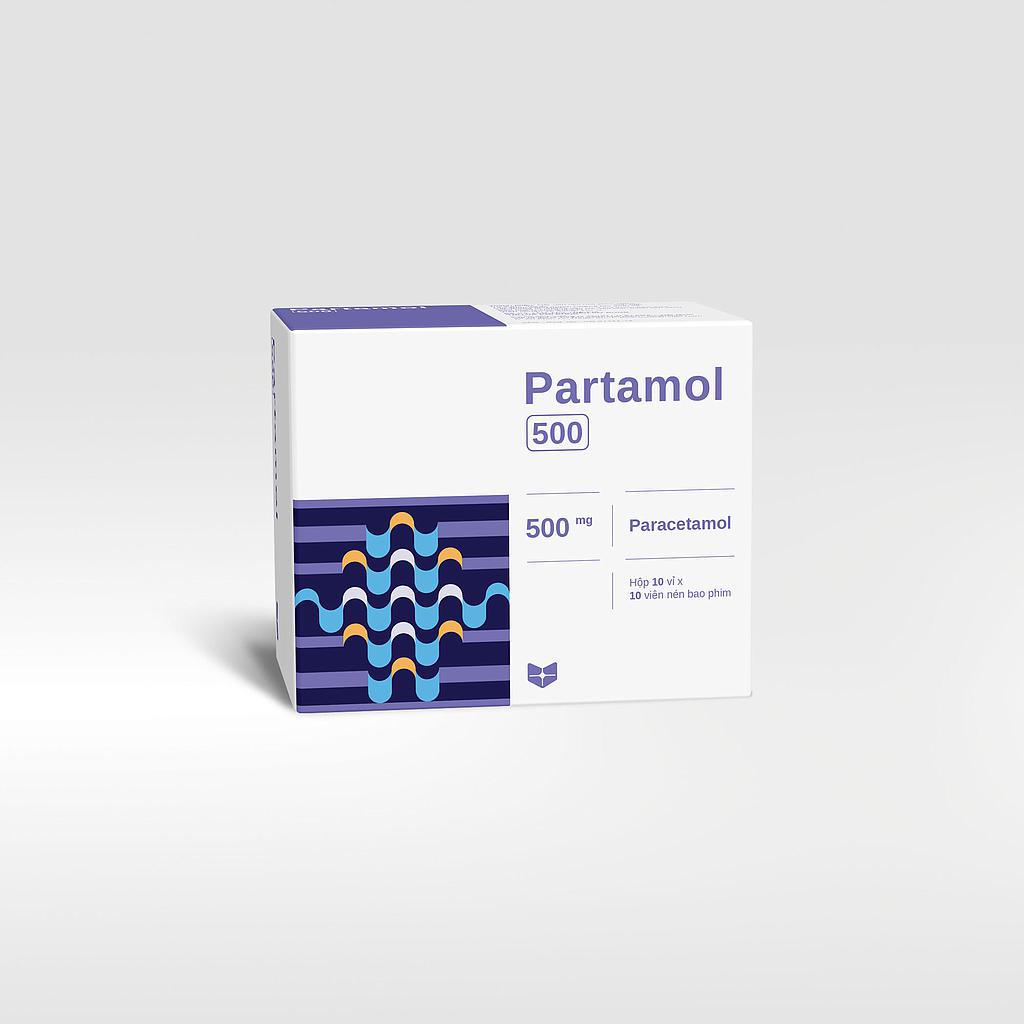 Partamol paracetamol 500mg Stella (H/100v)