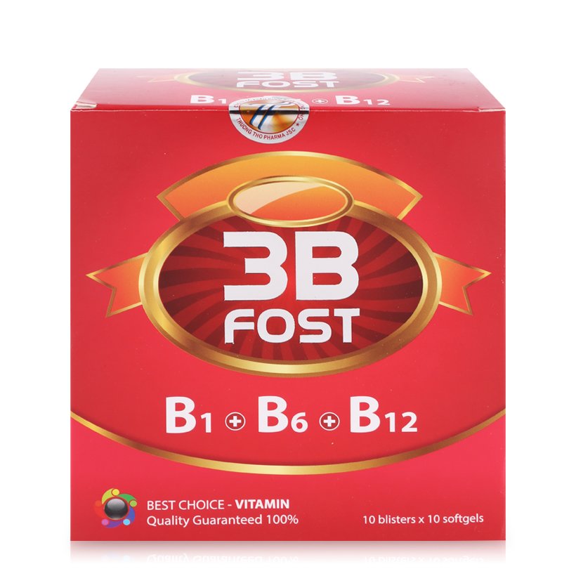 Vitamin 3B Fost B1 B6 B12 Beatexphar (H/100v)