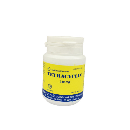 Tetracyclin 250mg Nghệ An (Lọ/200v) DATE 11/2027
