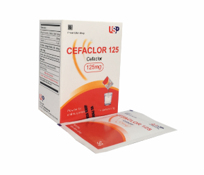 Cefaclor 125mg USP (H/14 gói /2g)