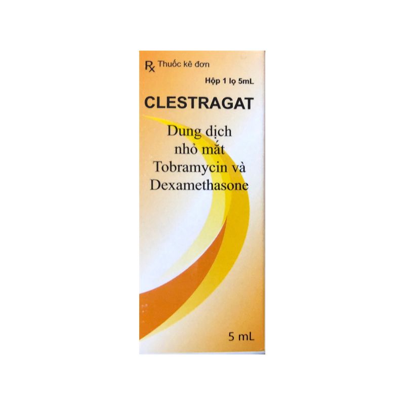 Clestragat 5ml nhỏ mắt Ấn Độ (Lọ/5ml) 