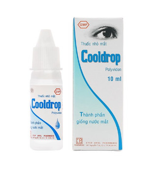 Cooldrop Polyvidon 10ml Nhỏ Mắt Pharmedic (Lọ/10ml)
