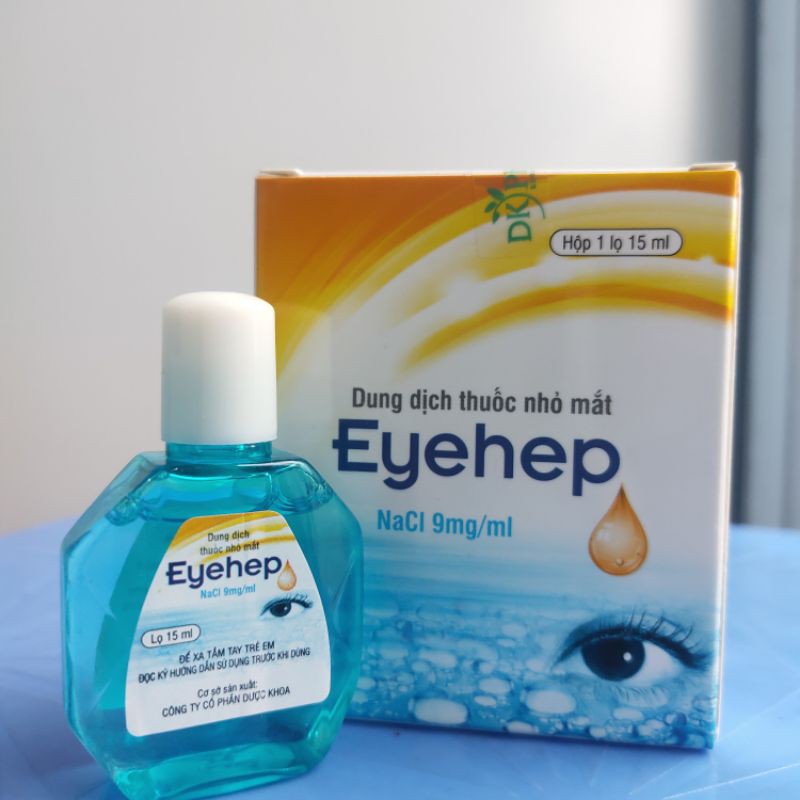 EyeHep Nhỏ mắt Dược Khoa (Lọ/15ml ) Date 09/2027