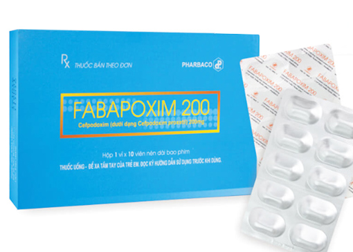 Fabapoxim Cefpodoxim 200mg TW1 Pharbaco (H/10v)