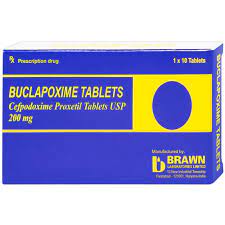 Buclapoxime Cefpodoxim 200mg Brawn Ấn Độ (H/10v)