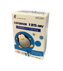 Cefdinir 125mg MV Minh Việt (Chim Cánh Cụt) (H/10 gói/2,5g)