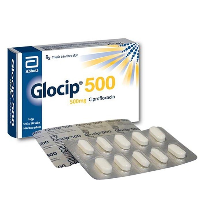 Glocip Ciprofloxacin 500mg Glomed (H/30v)