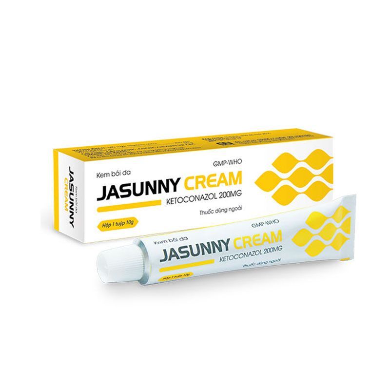 Jasunny Kem Ketoconazol 200mg Gia Nguyễn (Tuýp/10g)