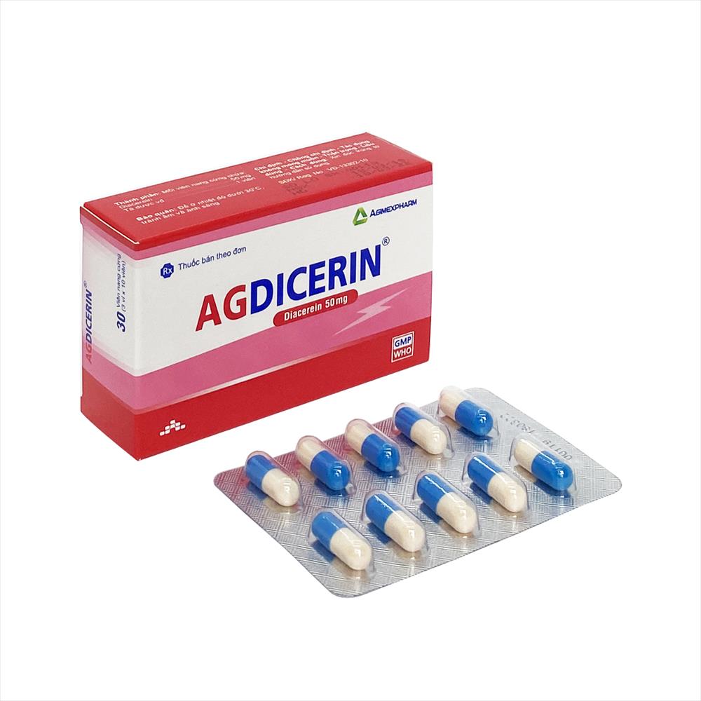 Agdicerin Diacerein 50mg Agimexpharm (H/30v)