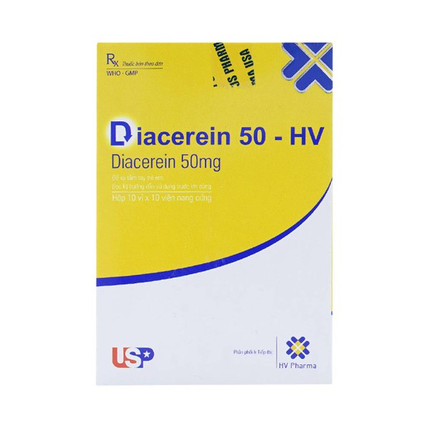 Diacerein HV 50mg USP (H/100v)